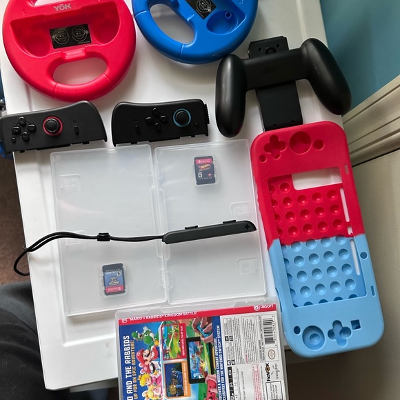 Almost brand new Nintendo switch console